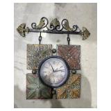 Decorative Battery Op Wall Clock 23'x25'