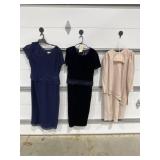 3 Pcs - Ladie's Formal Dresses Sz 14