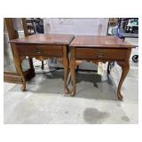 2 End Tables - 22'L x 27'W x 23'H