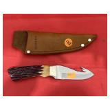 Bear & Son skinning knife w/sheath