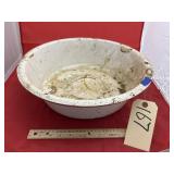 Enameled Wash Basin
