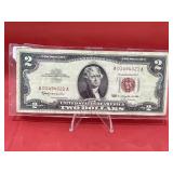 1963 Series ï¿½Red Sealï¿½ $2  Note RARE VF+++