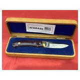 Schrade special edition straight blade knife in bo