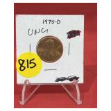 1975-D Unc Lincoln Cent