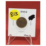 1949-D Unc Wheat Cent