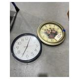 2 - Battery Op Wall Clocks 16'Dia