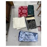 4 - Fleece Blankets & Tapestry Style Throw
