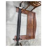 Wooden Headboard & Hollywood Frame 57'W