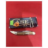 Case knife Texas toothpick w/Zebra wood handle