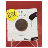 1941 Unc Wheat Cent