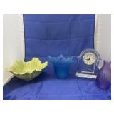 Purple Bud Vase - Blue Candle Hurricane & More