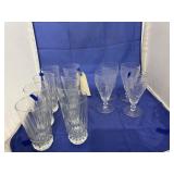 8 Tumblers & 4 Goblets