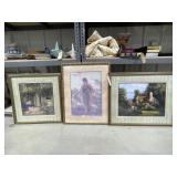 3 Pcs - Framed Wall Art 32'x26'