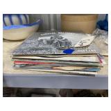 Stack of Vinyl Records