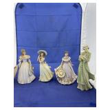 4 - Porcelain Figures