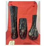 3 Pc Set Vases