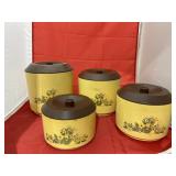 Plastic Nesting Canisters w/Lids