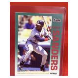 Fleer 1992 Deion Sanders Baseball Card
