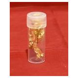 Vial of Gold Flakes