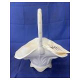 Milk Glass Basket
