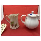 Porcelain Water Pitcher - Wunsiedel Teapot