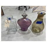 3 Pcs - Glass Juice Jar - Decanter w/Stopper