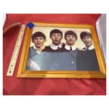 Framed Beatles Pic 16'x13'