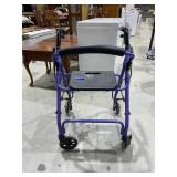 Nova 4-Wheeled Walker w/Brakes