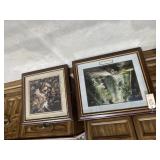 2 Pcs Framed Wall Art - 28'x24' & smaller