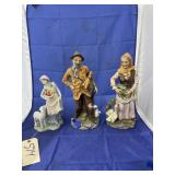 3 - Porcelain Figures