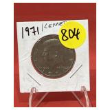 1971 Kennedy Half Dollar