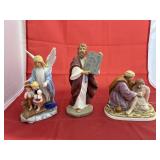 3 - Porcelain Religious Figures