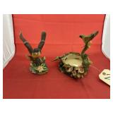 2 - Bird Figures - 1 is Porcelain
