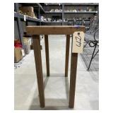 Wood Side Table 21'L x 13'W x 25'H