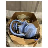 Porcelain Basket - Napkin Holder - Planter