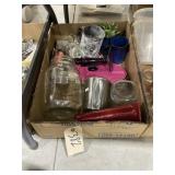 Flour Sifter - Gallon Glass Jar - Kitchen Matches