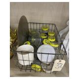 Pint Drinking Jars w/Lids - Jumbo Light Bulb