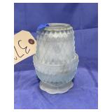 Blue Glass Fairy Lamp