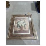 Framed/Matted Wall Art Signed by Mock