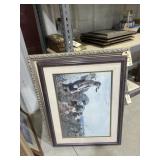 Framed/Matted Wall Art Signed by Homer LL