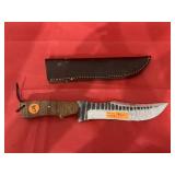 Custom Made Hammer Blade knife w/Micarta Handle w/