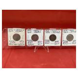 (4) Liberty ï¿½Vï¿½ Nickels 1896-1899 Rare Short Run S