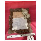Framed Prayer 10'x12'