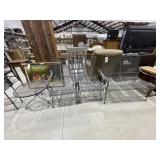 Expanded Metal Patio Furniture - Loveseat