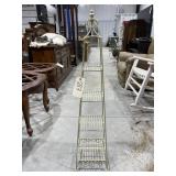 4-Tiered Metal Shelf 9'L x 9'W x 44'H
