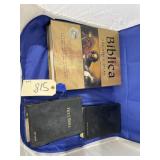 Bible Atlas - 2 Leather Bound King James Bibles