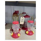 6 - Assorted Hummingbird Feeders