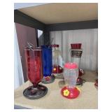 6 - Assorted Hummingbird Feeders
