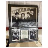 Framed Beatles Pictures 20'x16'