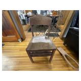 Vintage School Desk Chair